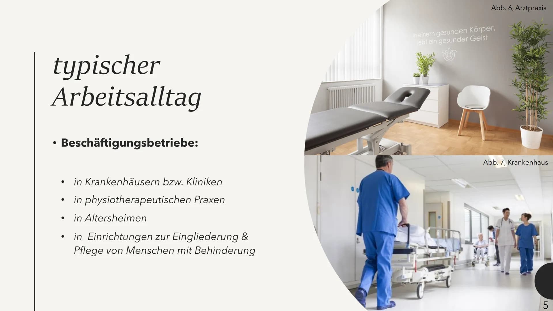 Der Beruf als
Physiotherapeut*in
ein lohnenswerter Beruf
Mais Abdulhafiz, Anita Grübler, Elisa Heinrich & Celina Richter
Klasse - OG 24 c
Ab