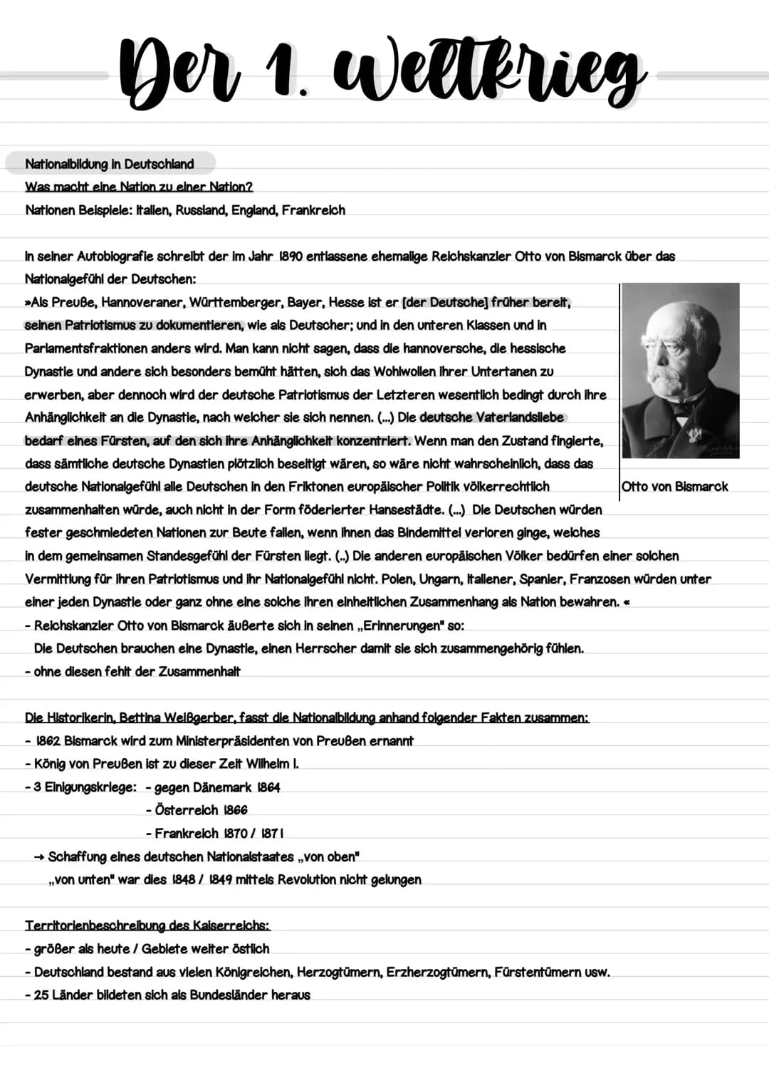 1. Weltkrieg