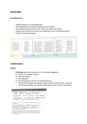 Know Deutsch Abitur - Gedichtanalyse thumbnail