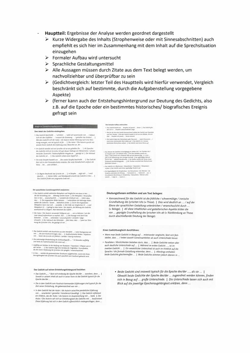 Deutsch Abitur
Schreibformate:
Lyrik
Gedichtanalyse/ Lyrik (unterwegssein)
materialgestütztes Schreiben (Dialekte und Soziolekte)
Dramenszen