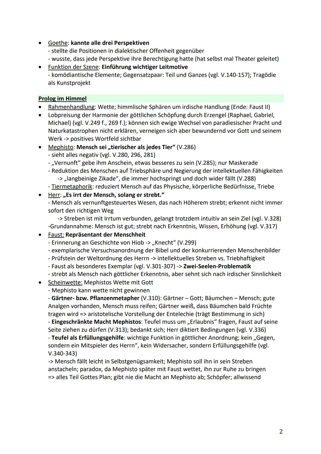 Faust - Der Tragödie Erster Teil
Dreifache Eröffnung
Zueignung
● Widmungsgedicht mit Entstehungsgeschichte
4 Strophen, Stanzenform (8x 5-heb