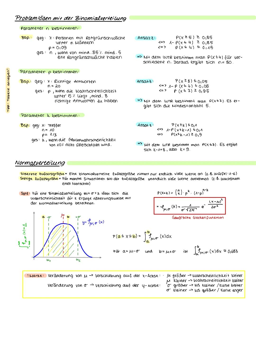 ### Wahrscheinlichkeiten

Grundwissen
*   Zufallsexperiment: z.B.: Ein Guicksrad wir 2x gedreht.
*   Ergebnis rot-rot; rot-blau i usw.
*   E