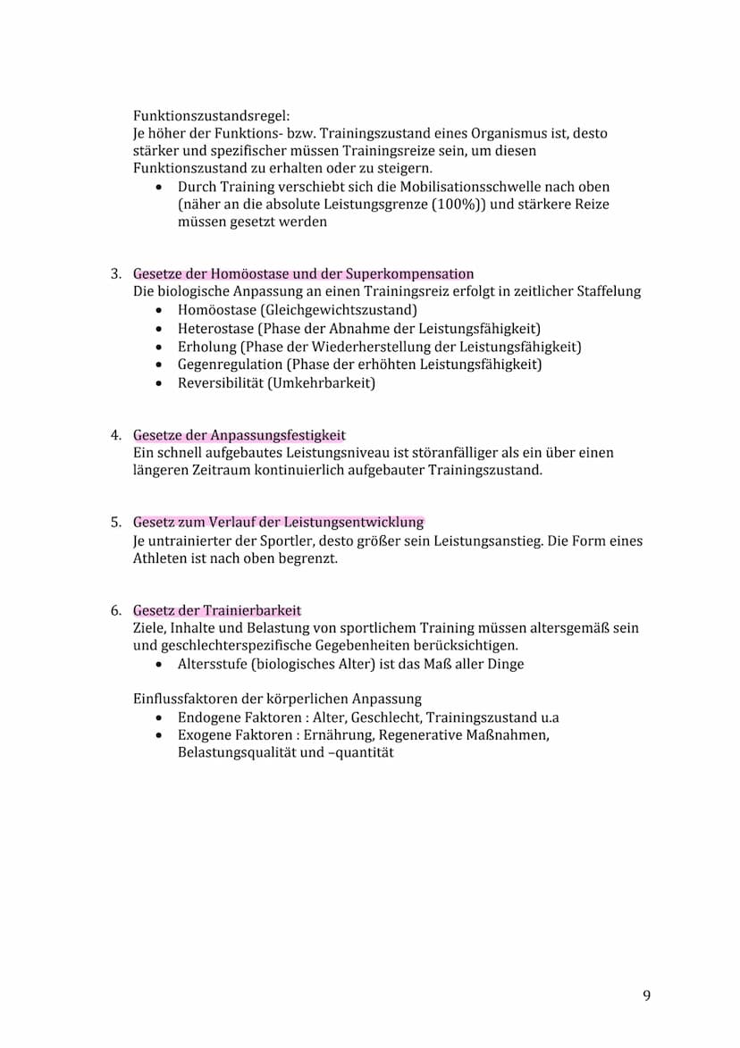 Lernzettel Sport Klausur
Themen:
Muskelaufbau/-kontraktion & Energiebereitstellung
Muskelfaserarten (ST- & FT-Fasern)
● Anpassung des Herz-K