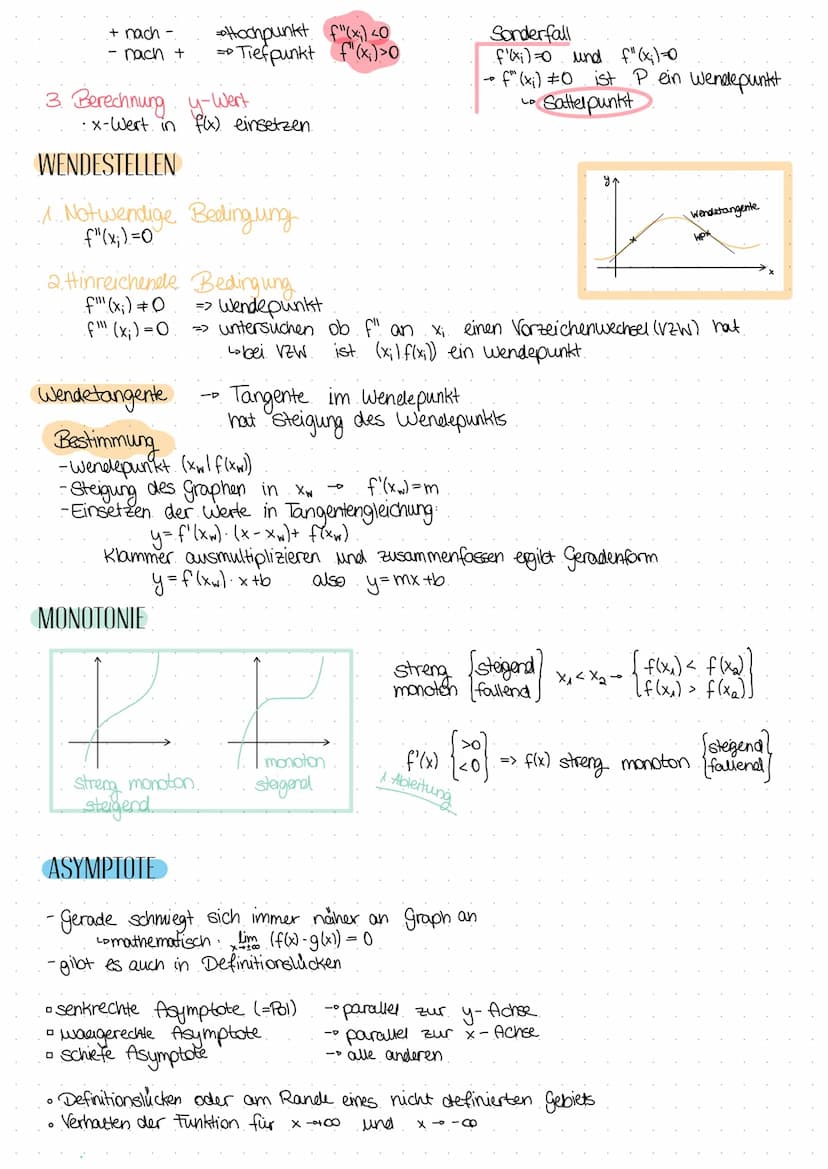 Untersuchung von Funktionen
> Kurrendiskussion
DEFINITIONS- UND WERTEBEREICH
Definitionsbereich zahlen die in x Eingesetzt werden dürfen
zah