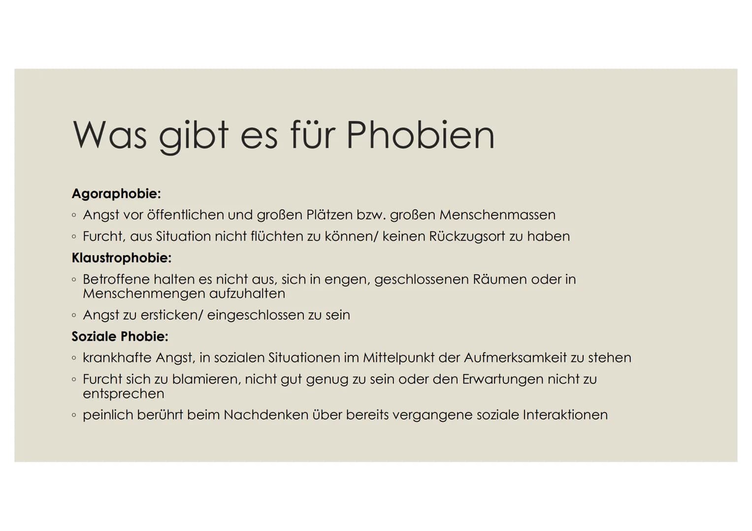 永原不原
ANGST(STÖRUNGEN) Gliederung
1.
Einstieg
2. Was ist Angst?
1. Funktion
3. Angststörung
1. Klassifikation
2.
Phobie
3. Generalisierte Ang