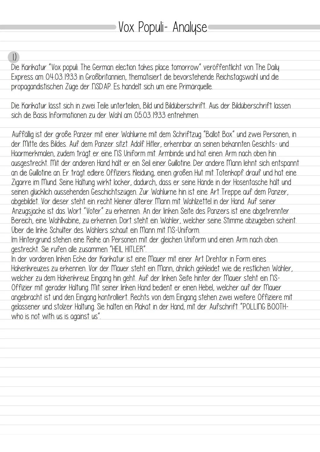 Vox populi. The German election takes place tomorrow (The Daily Express, GB, 04.03.1933)
BALLOT
BOX
CEBO
VOTER
Aus: K. Fieberg, Karikaturen 