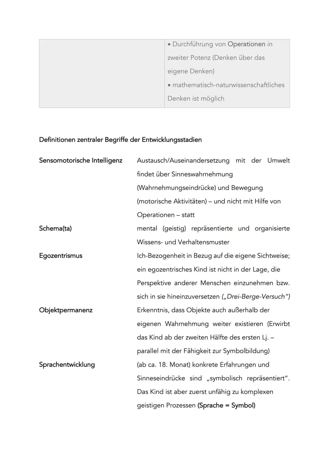 Kinder denken anders (als Erwachsene)
in Bezug auf Mengen-/Massen-/Volumeneigenschaften von Objekten
(mathematisch) unlogisch
●
Die Theorie 