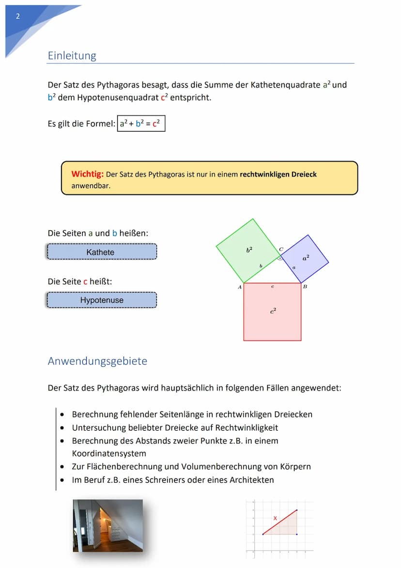 Satz des Pythagoras
in räumlichen Körpern
Dis
Makarios Dimerli
Name: Makarios Dimerli
Fach: Mathematik
Klasse: 9a
Datum: 19.01.2023  Einleit