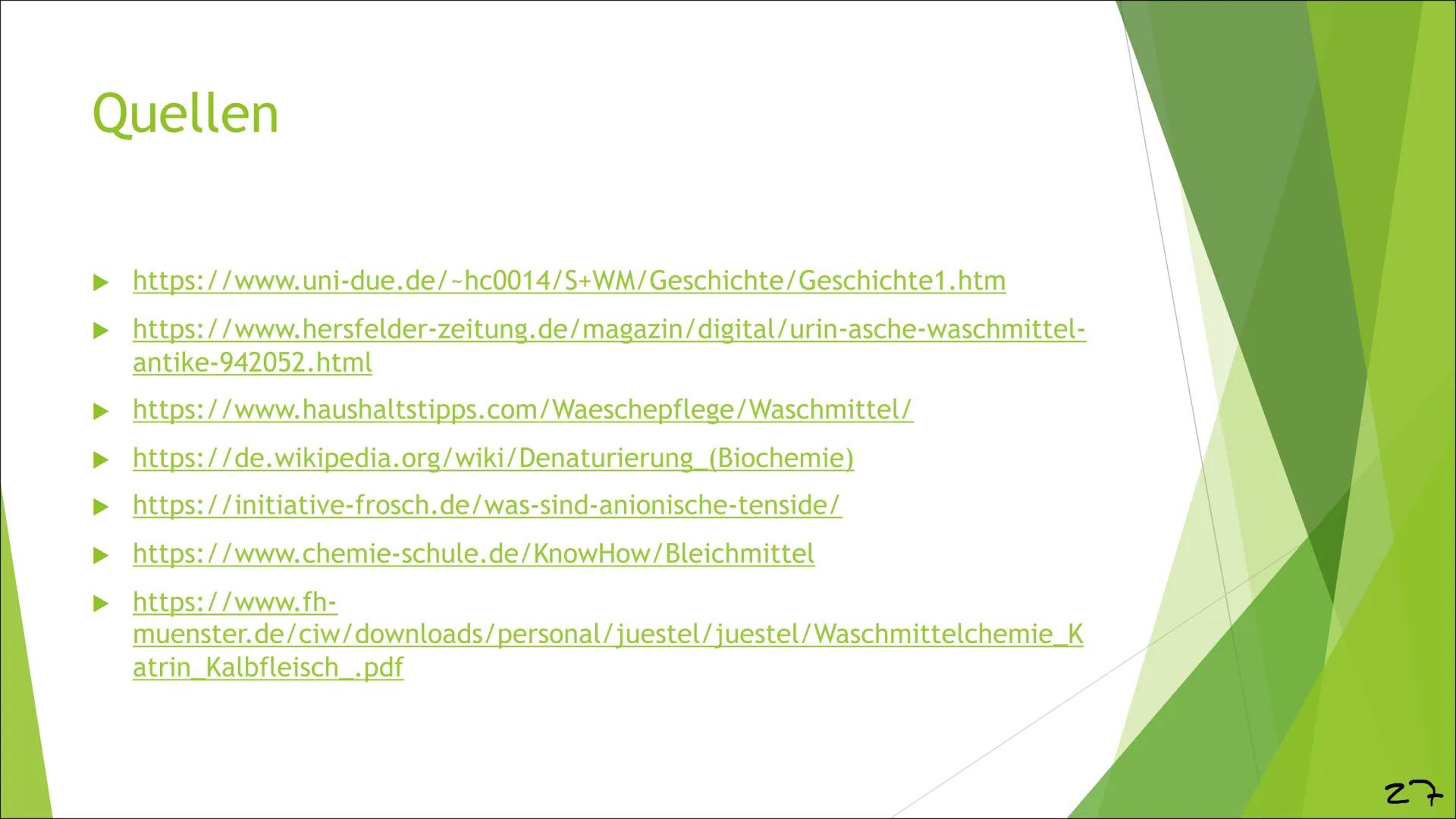 Tenside am Beispiel eines
modernen
Waschmittels
Chemie Q4, Jenny Krick, 04.03.2021
1 Inhaltsverzeichnis
Was sind Waschmittel überhaupt?
Gesc