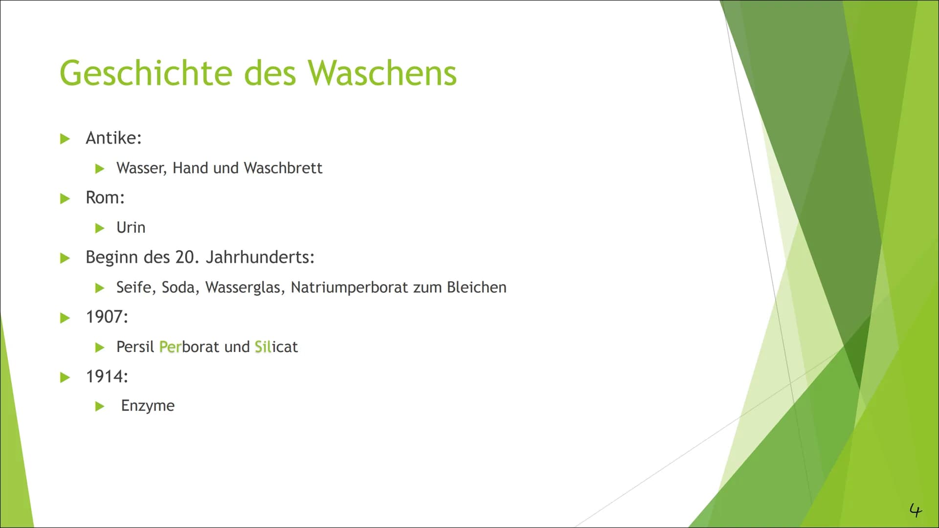 Tenside am Beispiel eines
modernen
Waschmittels
Chemie Q4, Jenny Krick, 04.03.2021
1 Inhaltsverzeichnis
Was sind Waschmittel überhaupt?
Gesc