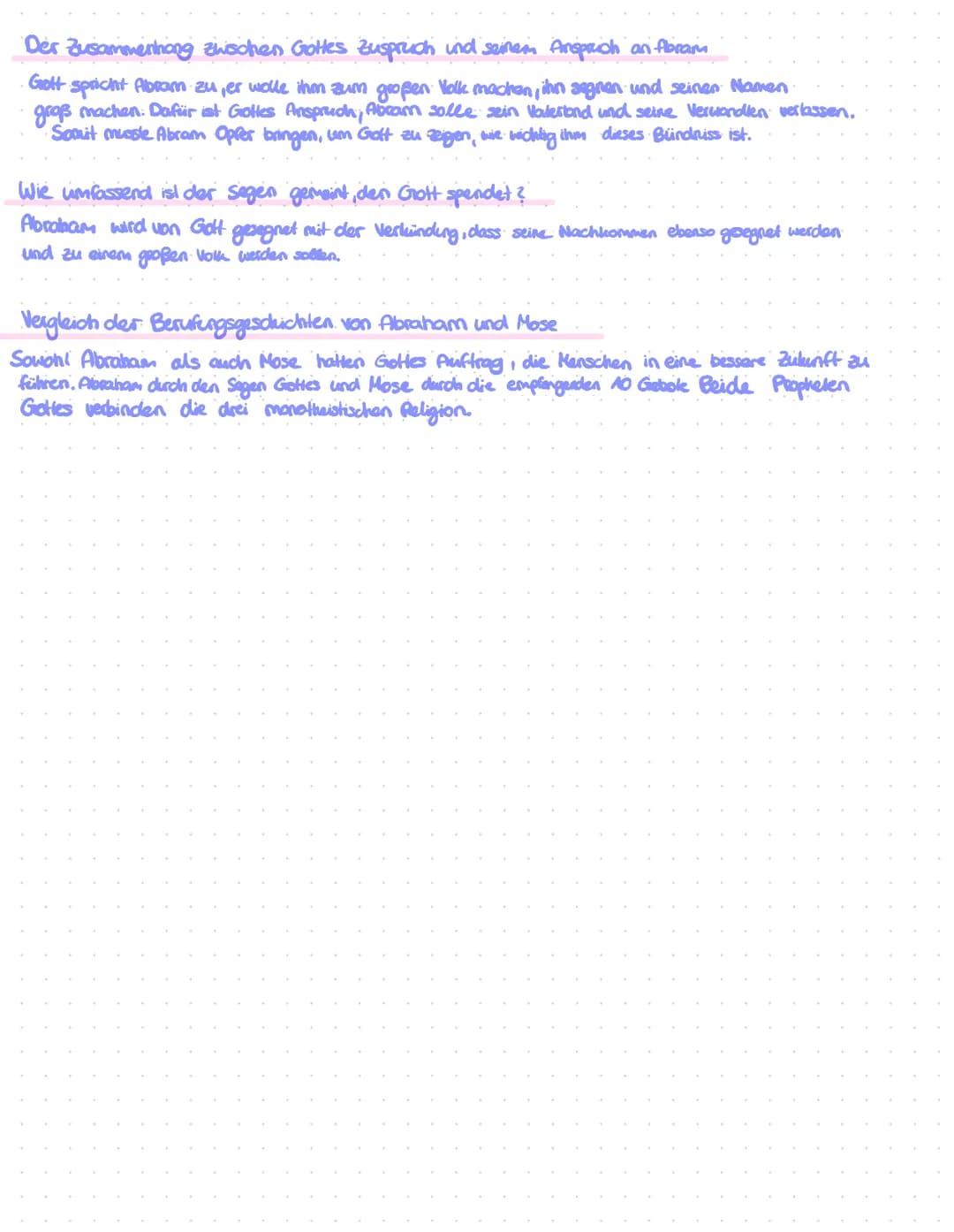Religion
·Die Bedeutung Abrahams im Rahmen der Bundestheologie.
Beschneidung aller den Glauben weiter.
männlichen Nachkommen zu verbreiten
O