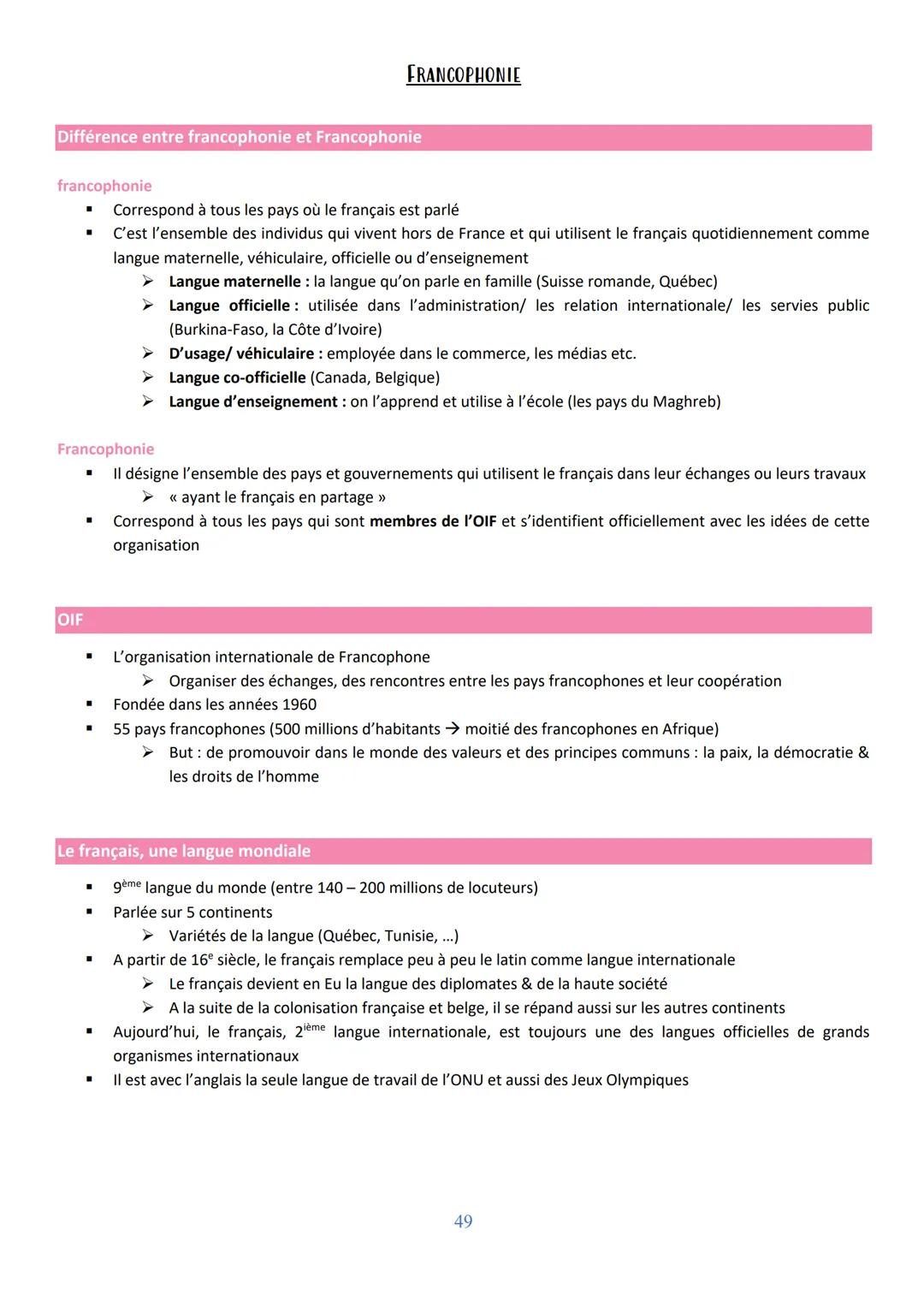 Themenfelder:
Q1.1 Les rapports humains (Menschliche Beziehungen)
Les conceptions de la famille (Familienkonzepte)
Les rapports homme-femme 