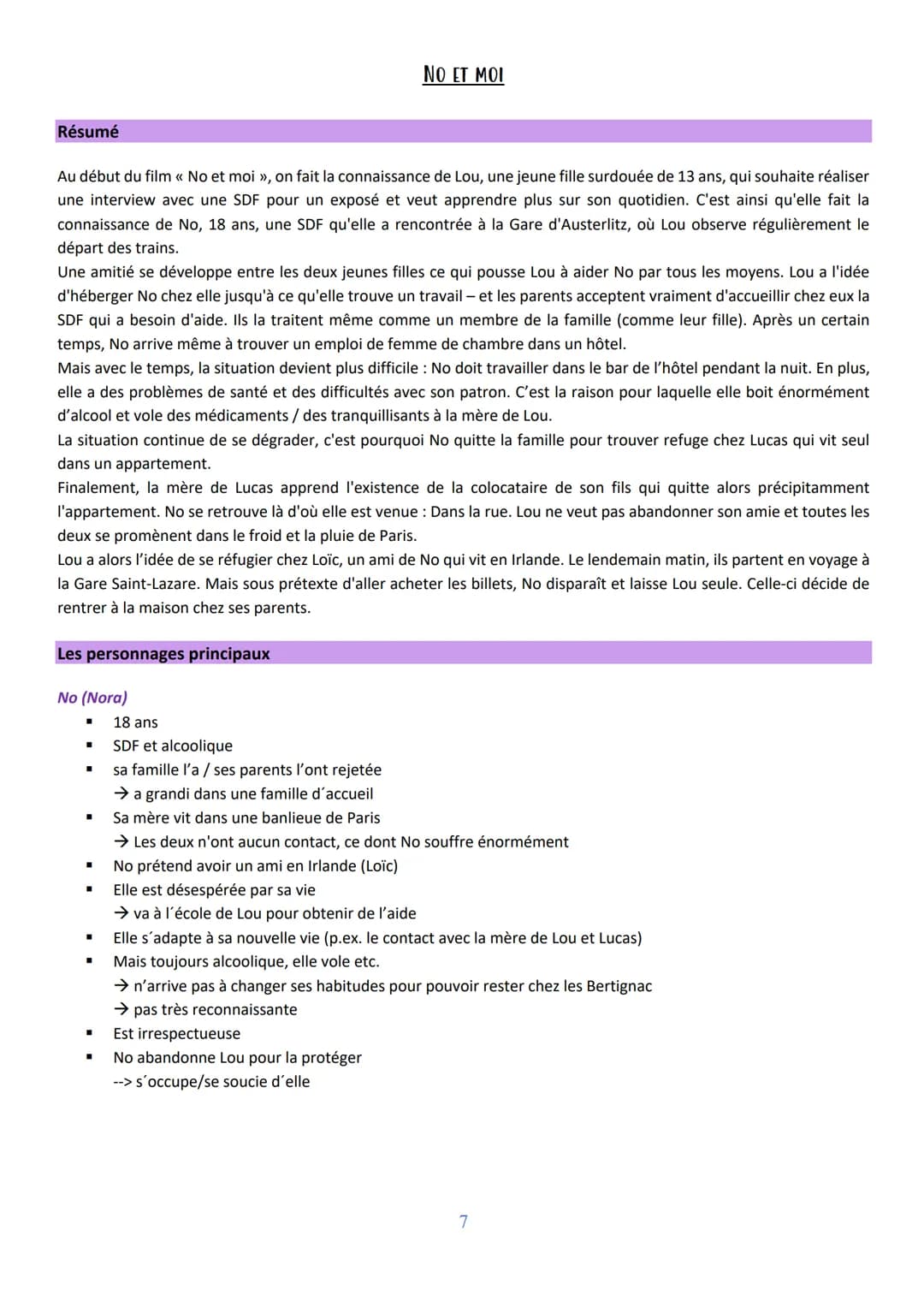 Themenfelder:
Q1.1 Les rapports humains (Menschliche Beziehungen)
Les conceptions de la famille (Familienkonzepte)
Les rapports homme-femme 