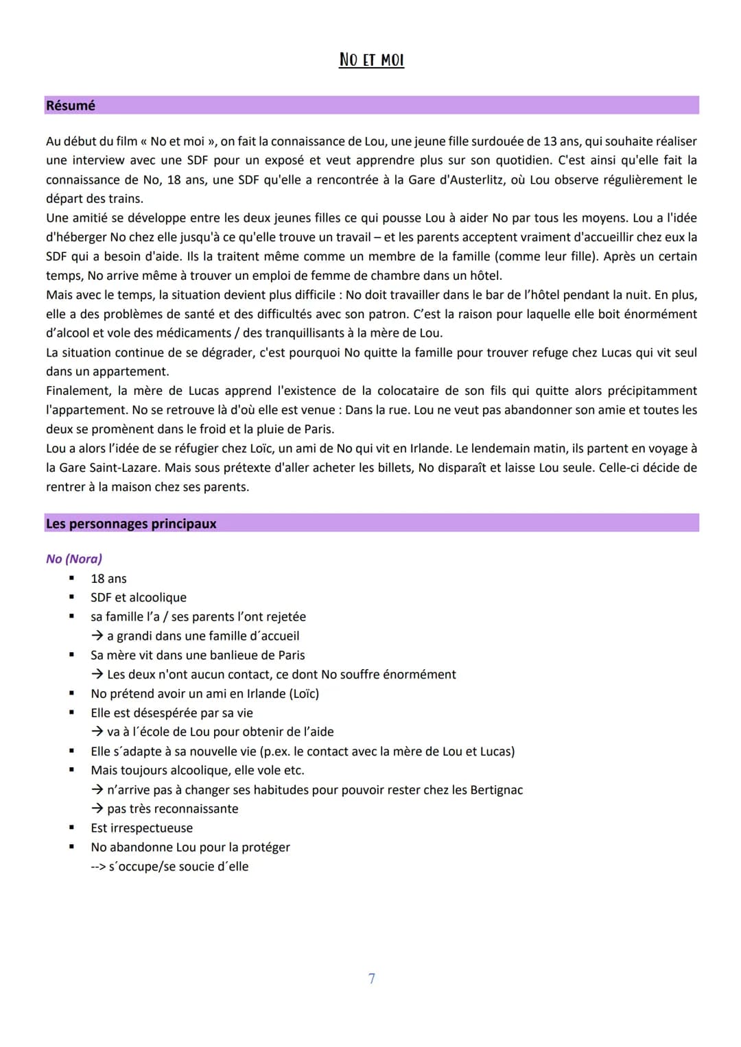 Themenfelder:
Q1.1 Les rapports humains (Menschliche Beziehungen)
Les conceptions de la famille (Familienkonzepte)
Les rapports homme-femme 