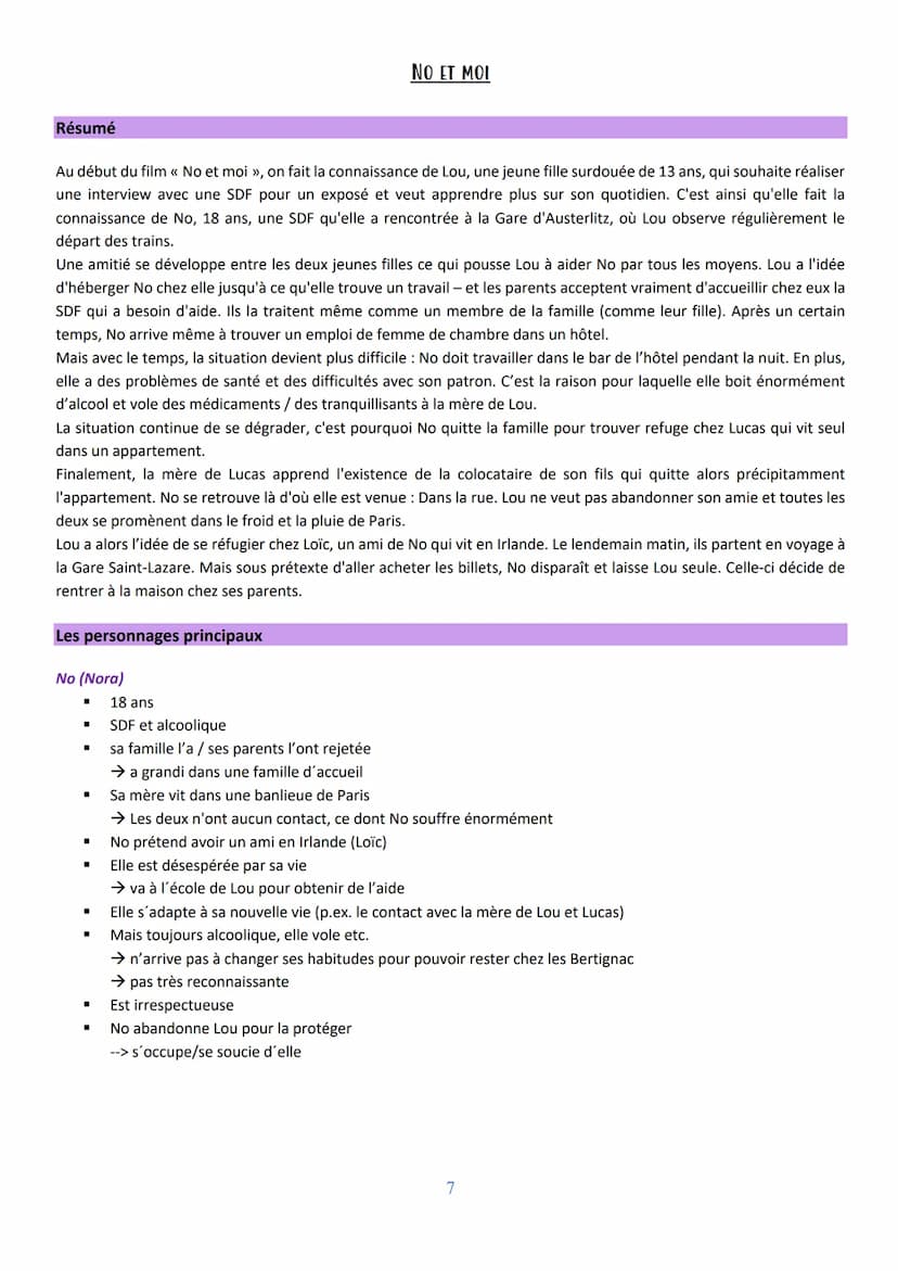 Themenfelder:
Q1.1 Les rapports humains (Menschliche Beziehungen)
Les conceptions de la famille (Familienkonzepte)
Les rapports homme-femme 