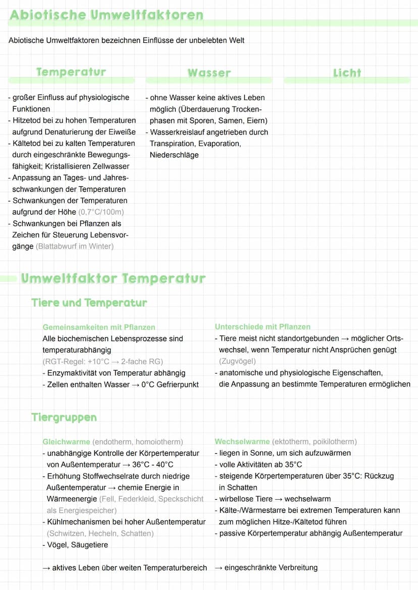  Ökologie
Ökologie ist die Lehre vom System der ungestörten, wechselseitigen Beziehungen der Lebewesen zueinander und
zu ihrer Umgebung
Para