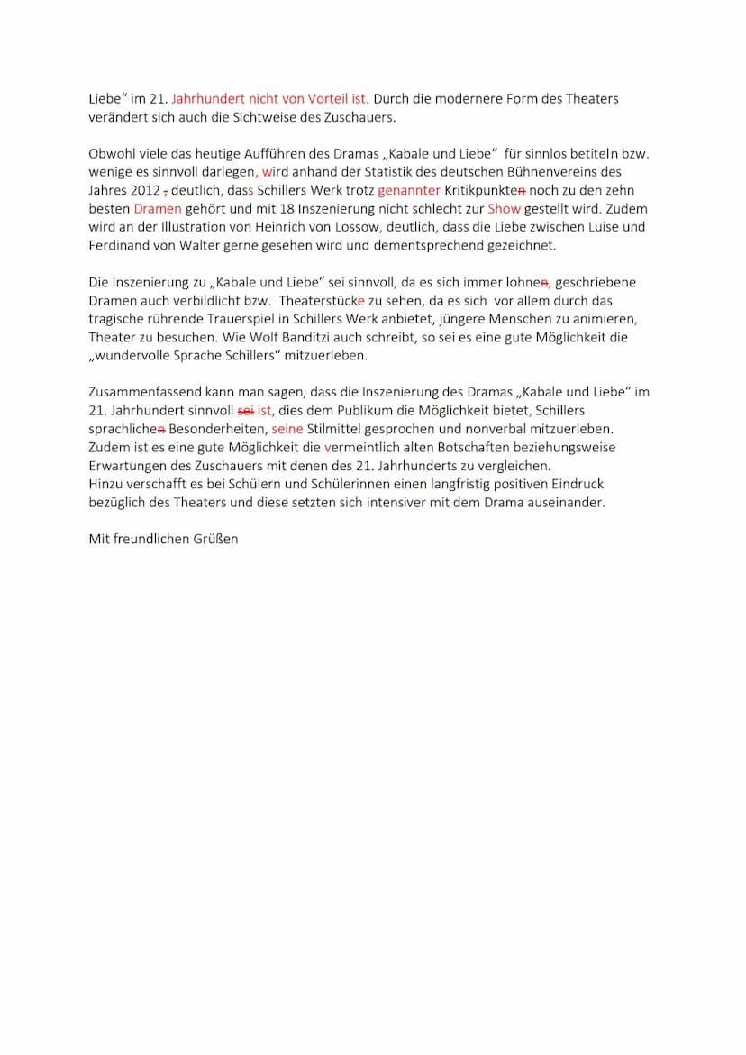 Offener Brief
Offener Brief an die Gesellschaft bzw Gruppe, die sich für Schillers Werke interessieren z.B.
Lehrer
Sehr geehrte Damen und He