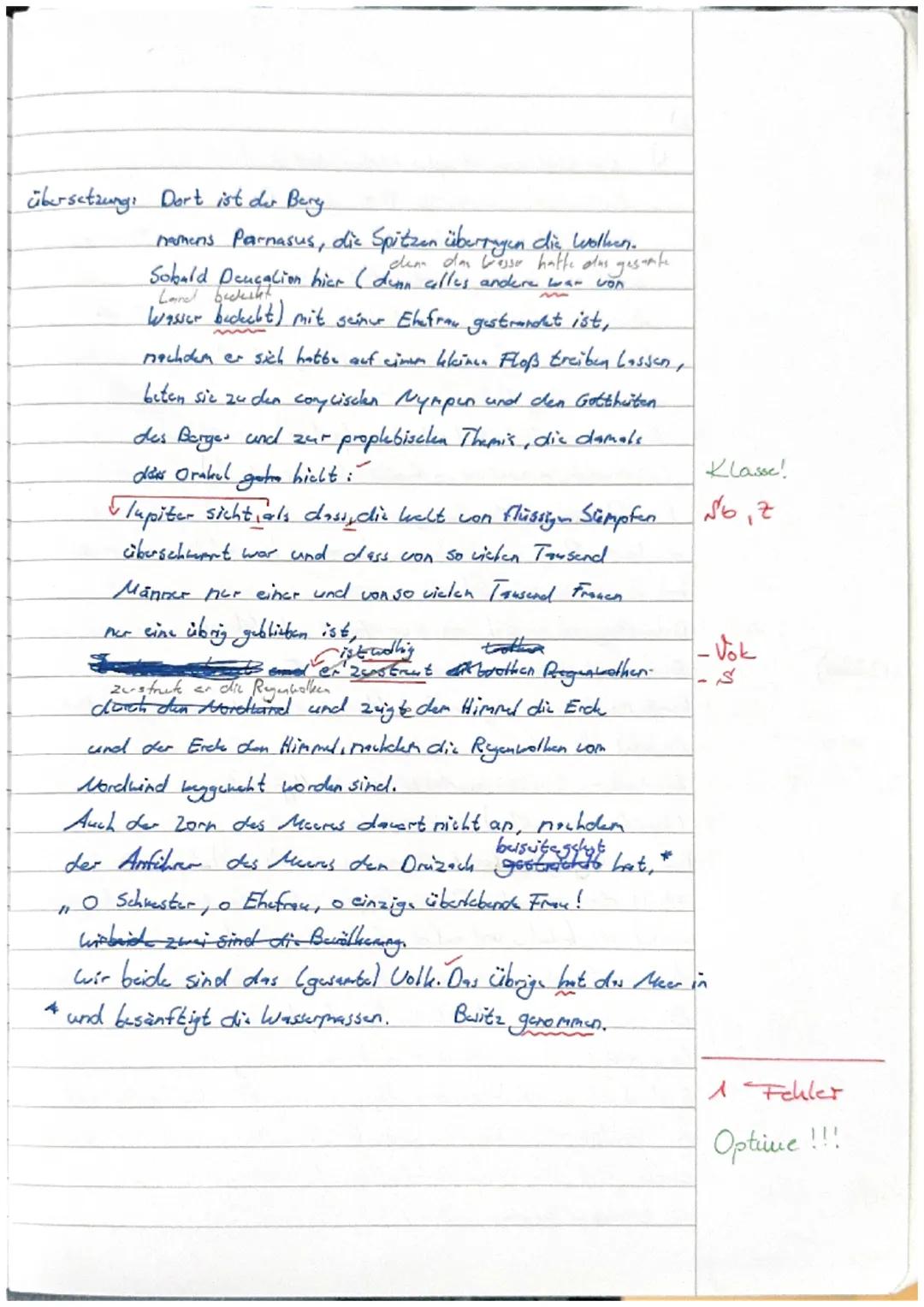 übersetzung, Dort ist der Bery
namens Parnasus, die Spitzen übertryen die wolken.
dem das Wesse hatte das gesamte
Sobald Deucalion hier (dua