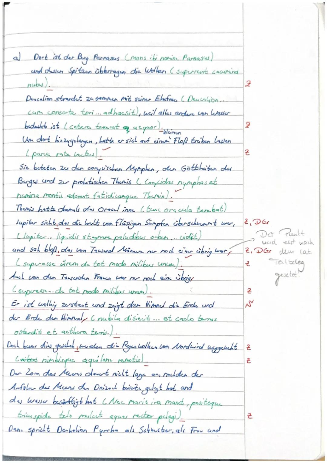 übersetzung, Dort ist der Bery
namens Parnasus, die Spitzen übertryen die wolken.
dem das Wesse hatte das gesamte
Sobald Deucalion hier (dua