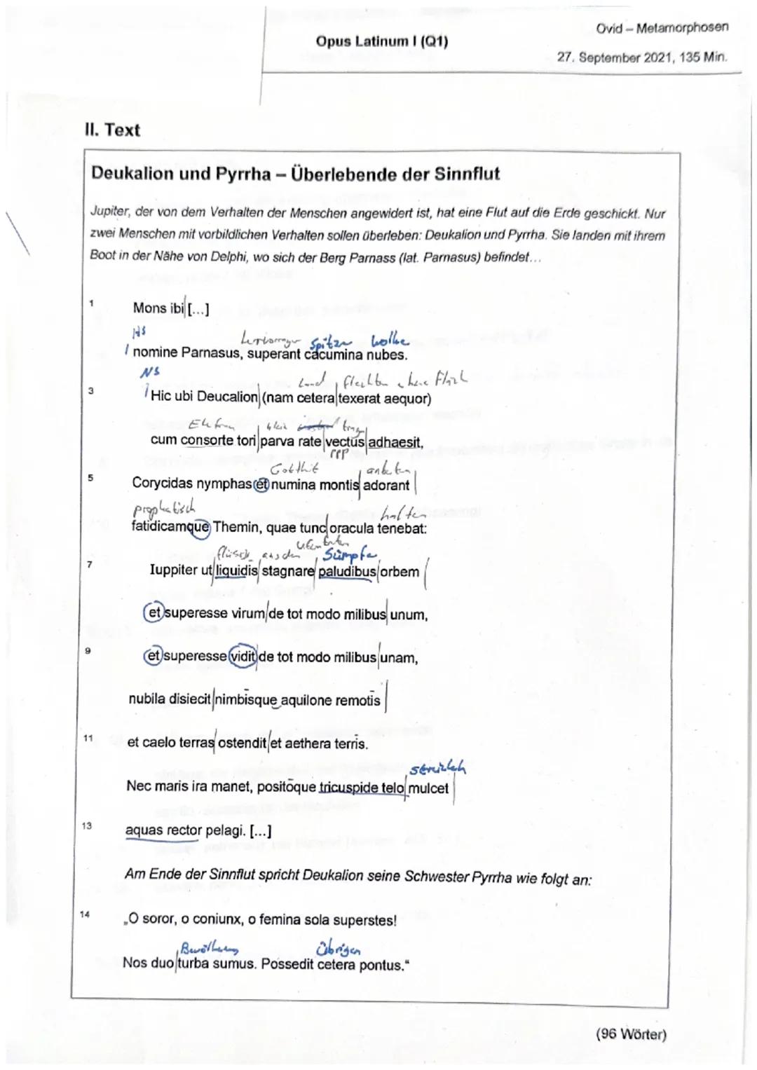 übersetzung, Dort ist der Bery
namens Parnasus, die Spitzen übertryen die wolken.
dem das Wesse hatte das gesamte
Sobald Deucalion hier (dua