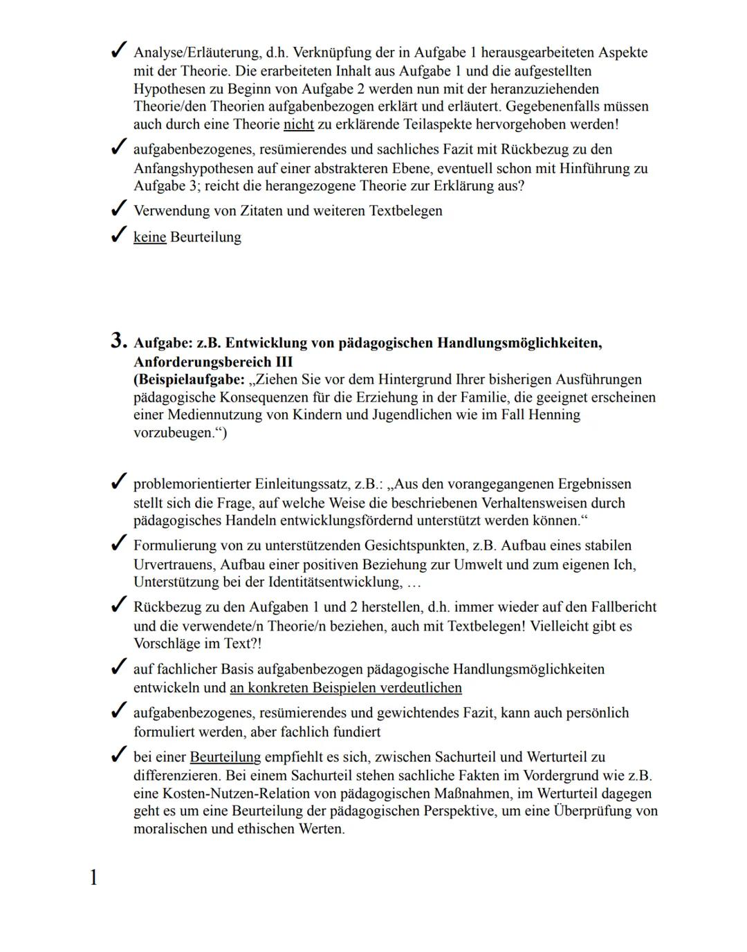 CFvWG Ratingen
(Erziehungswissenschaft).
Fachschaft Pädagogik
2020/21
Wie schreibe ich eine Klausur im Fach Pädagog
Aufgabe 1 (AFB I) - Repr