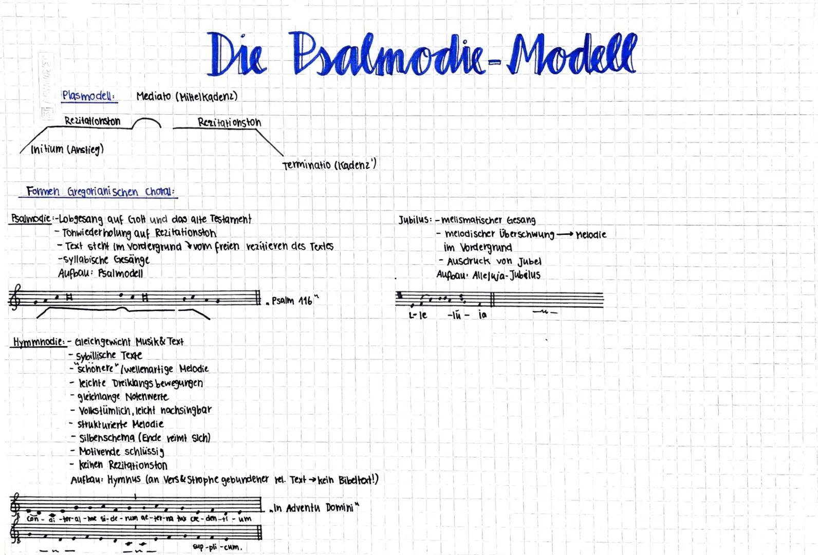 # Musik im Mittelalter

Der Gregorianische Choral (System des Gesanges Ab 4. Jhr. n. Chr.

-Ableitung von Papst Gregor I. um 600 n.Chr. mit 