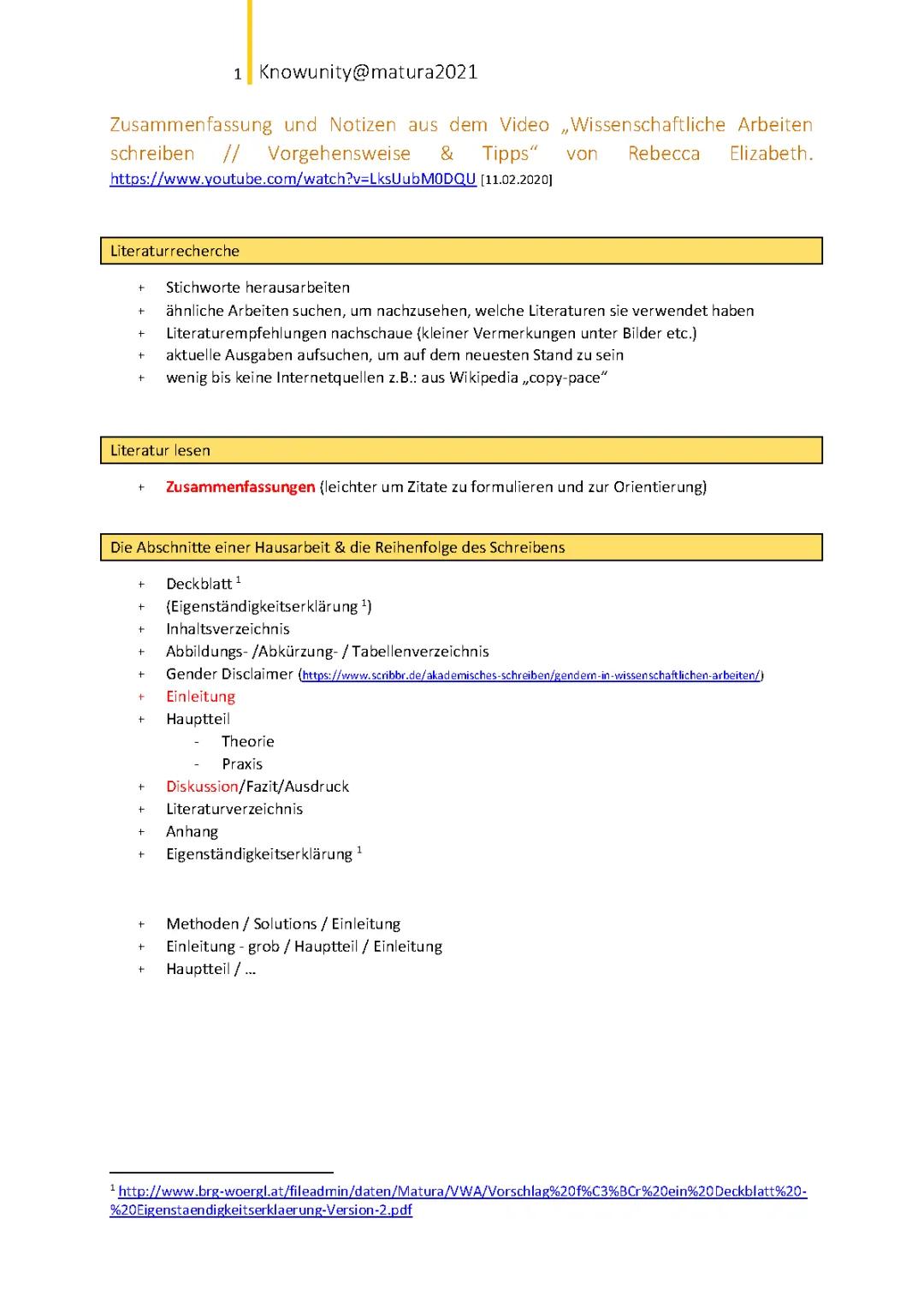 Hausarbeit schreiben: Tipps & Tricks