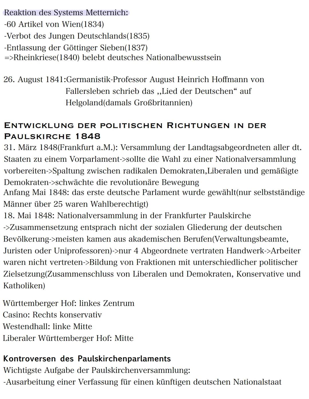 # Geschichte
Thema: Deutschland 1815-1848

# DIE RESTAURATION (1815-1830)
## Wiener Kongress(1815)
Was passierte dort?

- Versammlung der eu