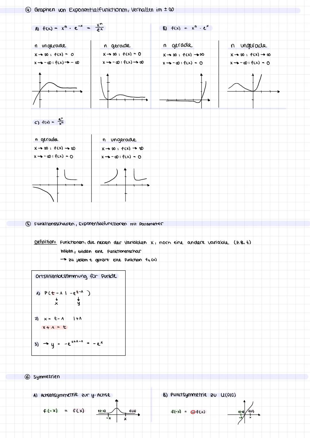 Exponentialfunktionen, Eulersche Zahl, e-Funktionen
Exponential funktionen der Form f(x) = a*
。 f(x) = a* : Exponentialfunktionen zur Basis 