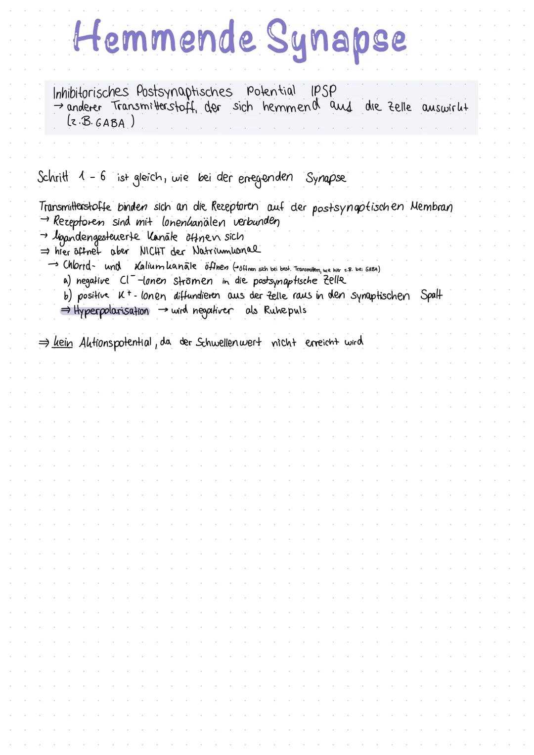 Inhaltsverzeichnis
S.1 Grundaufbau des Nervensystems
S.2-3 Aufbau und Funktion eines Neurons
S.4 Ruhepotenzial
S.5 Natrium - Kalium - Pumpe
