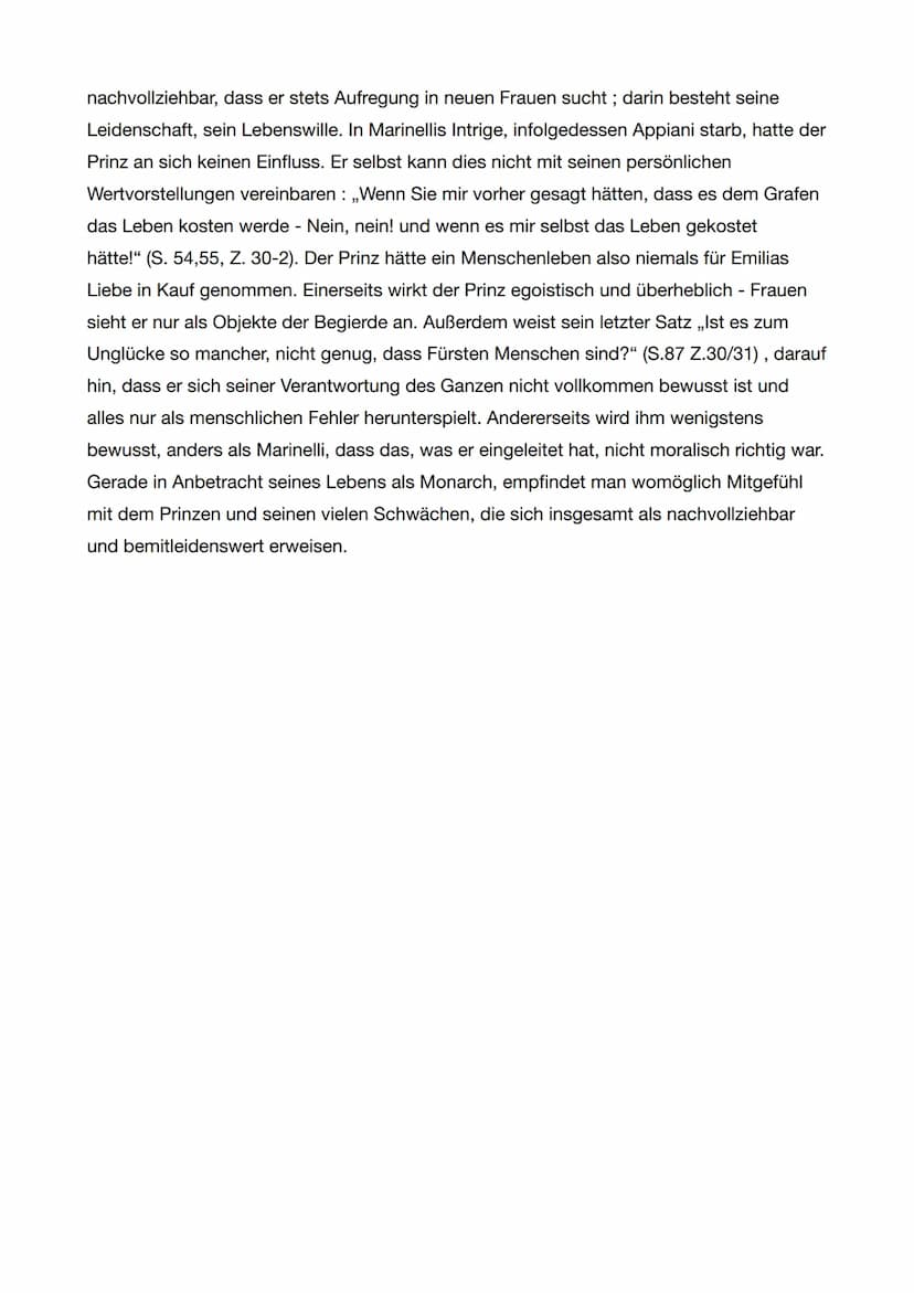 Charakterisierung - Hettore Gonzaga, Prinz von Guastalla
Der Prinz von Guastalla, namens Hettore Gonzaga, stellt eine der Hauptfiguren in
Go