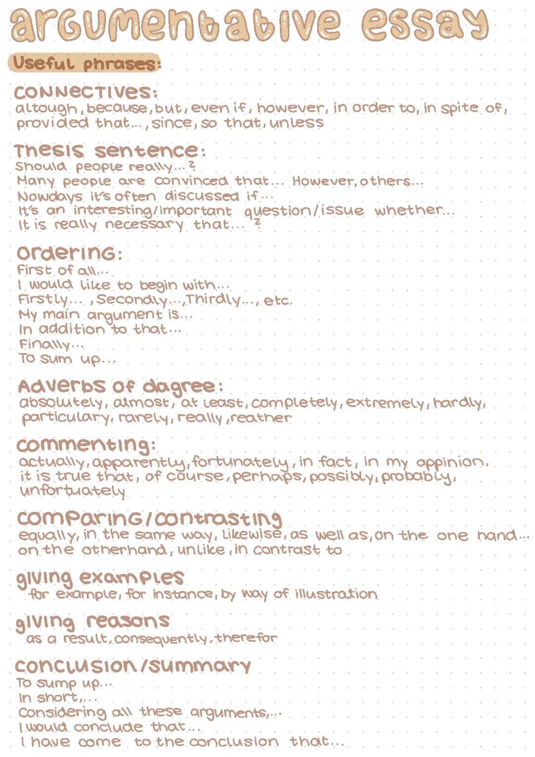 Argumentative Essay 