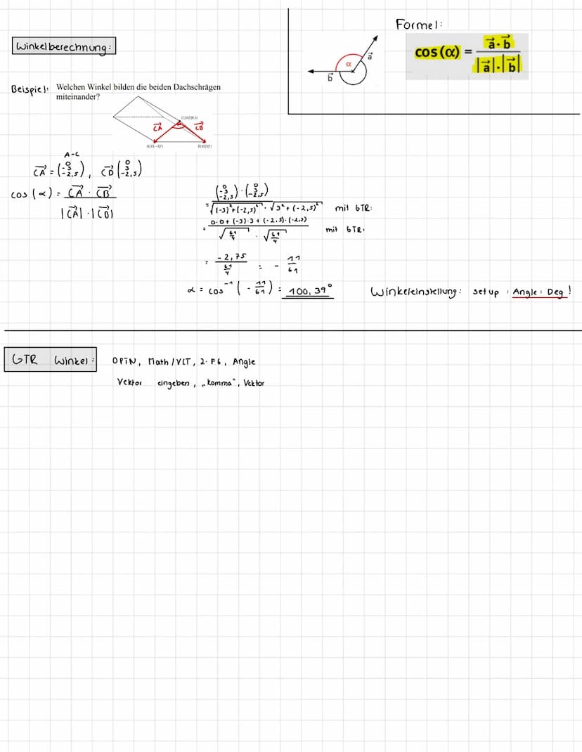 Parametergleichung einer Geraden
9: x² = P² + t ⋅ ²
Geradengleichung erstellen.
OB (3)
B | 1 | 1 | 3) ; D ( - 1 | 5 | 1)
60 = (3) - (1)
(3) 
