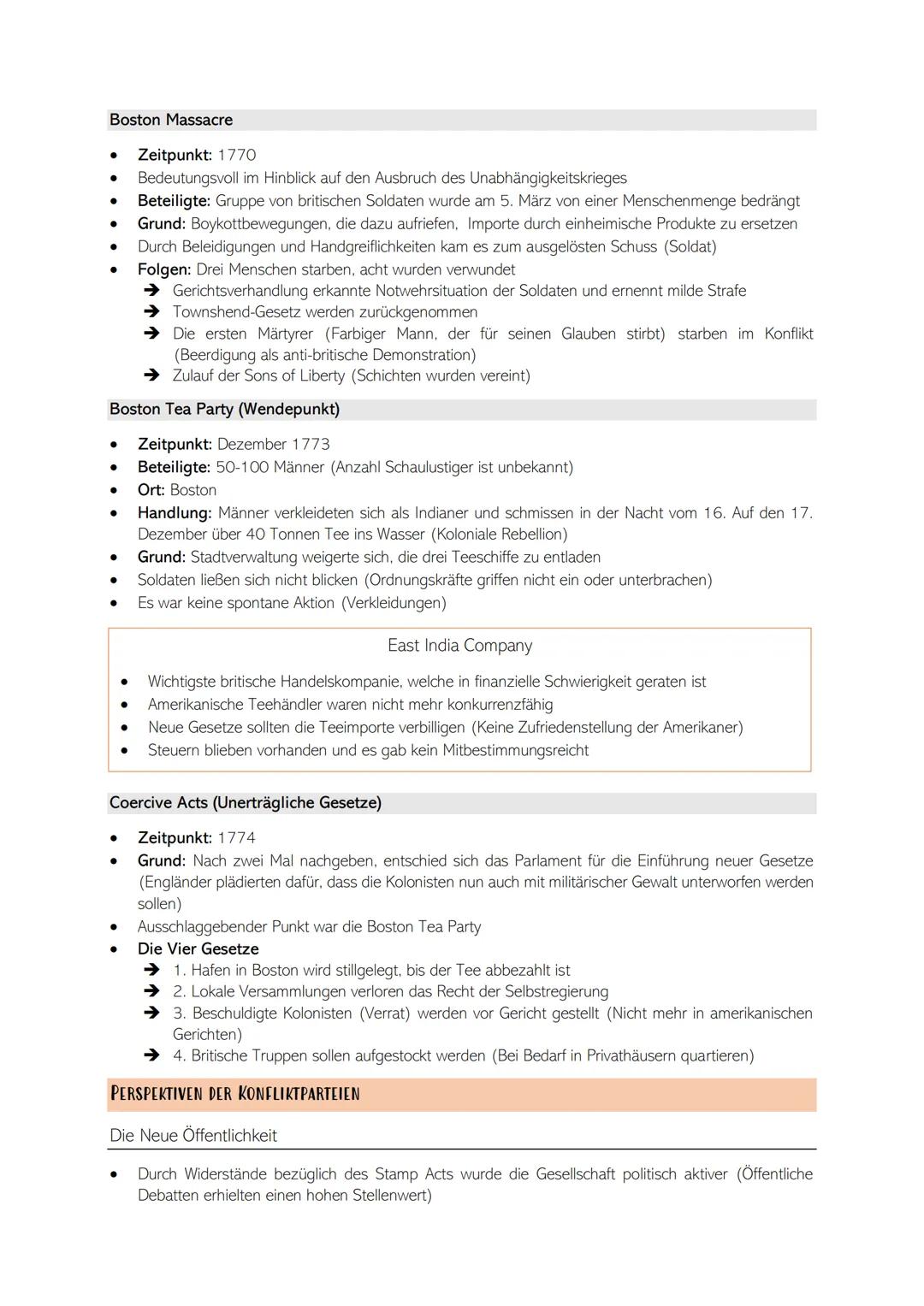 Q1 - 12.1 DIE AMERIKANISCHE UNABHÄNGIGKEIT („AMERICAN REVOLUTION")
●
●
●
●
●
●
GESCHICHTE - ABITUR
-
ZEITSTRAHL DES MODULS
VORGESCHICHTE DER