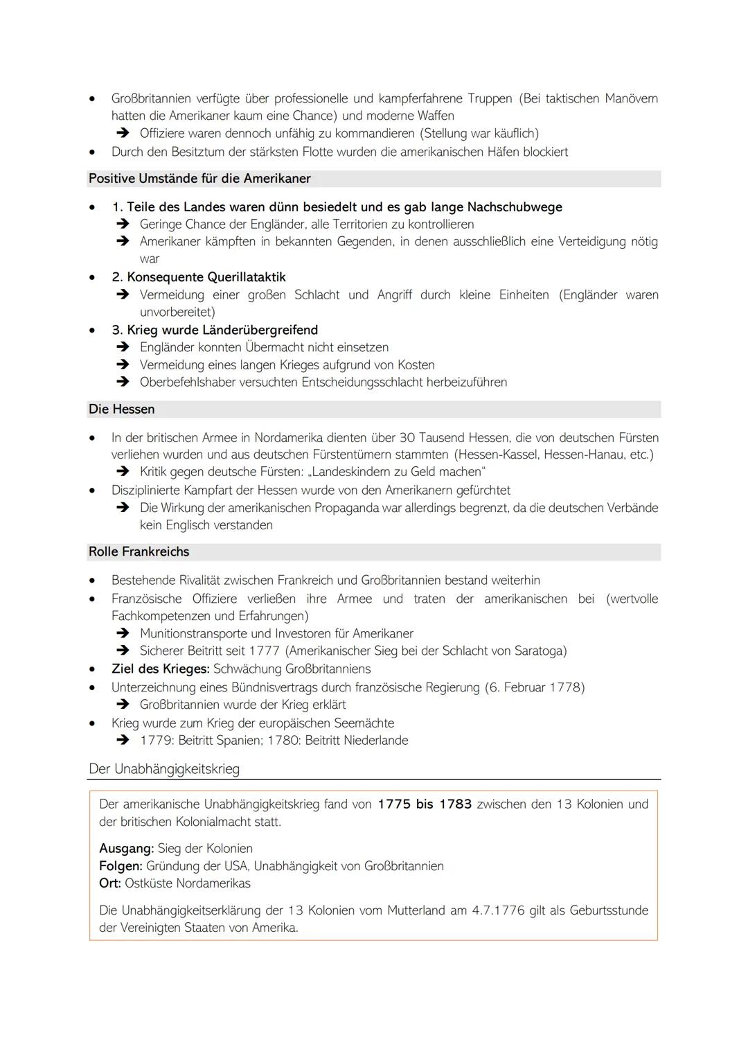 Q1 - 12.1 DIE AMERIKANISCHE UNABHÄNGIGKEIT („AMERICAN REVOLUTION")
●
●
●
●
●
●
GESCHICHTE - ABITUR
-
ZEITSTRAHL DES MODULS
VORGESCHICHTE DER