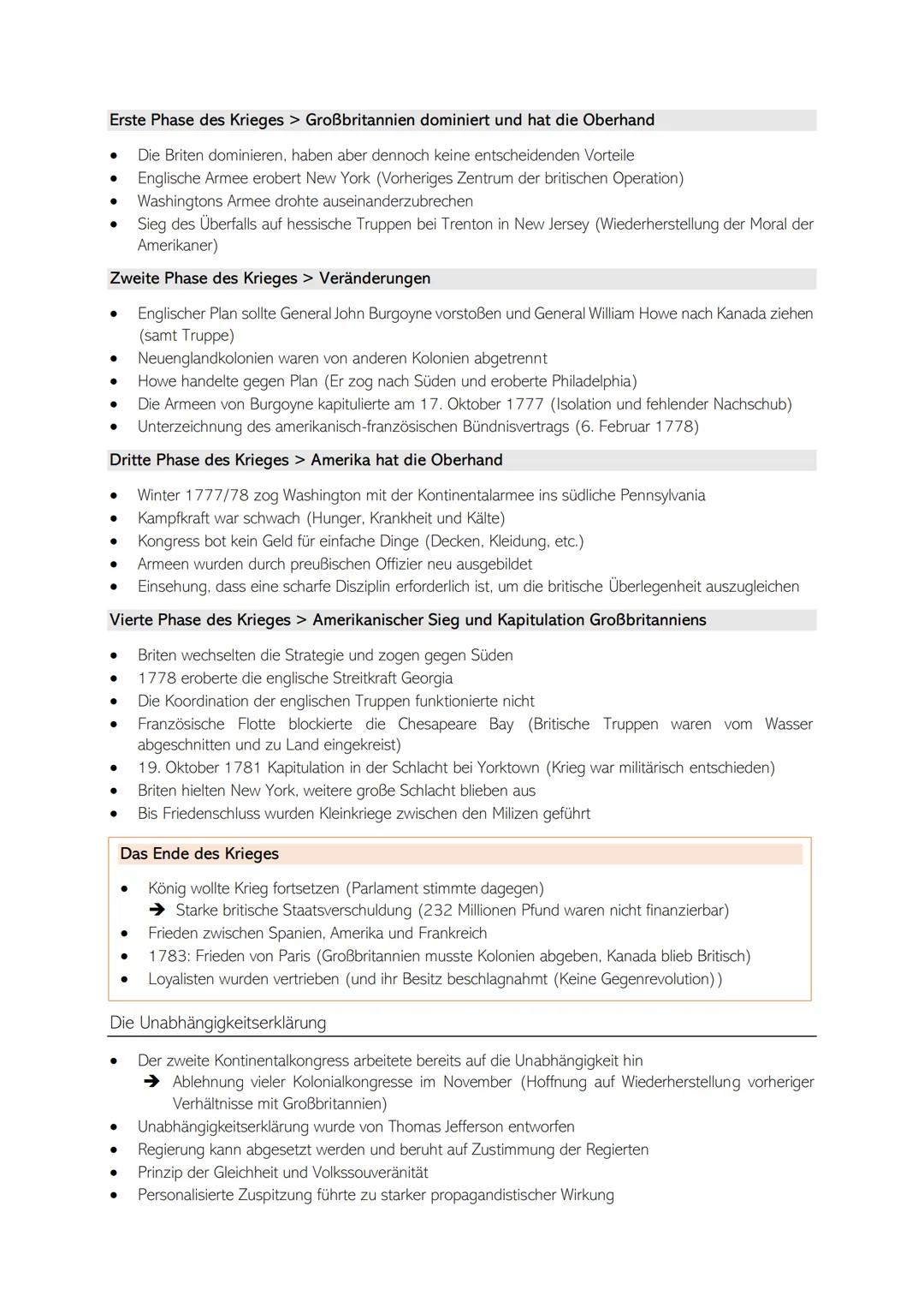 Q1 - 12.1 DIE AMERIKANISCHE UNABHÄNGIGKEIT („AMERICAN REVOLUTION")
●
●
●
●
●
●
GESCHICHTE - ABITUR
-
ZEITSTRAHL DES MODULS
VORGESCHICHTE DER