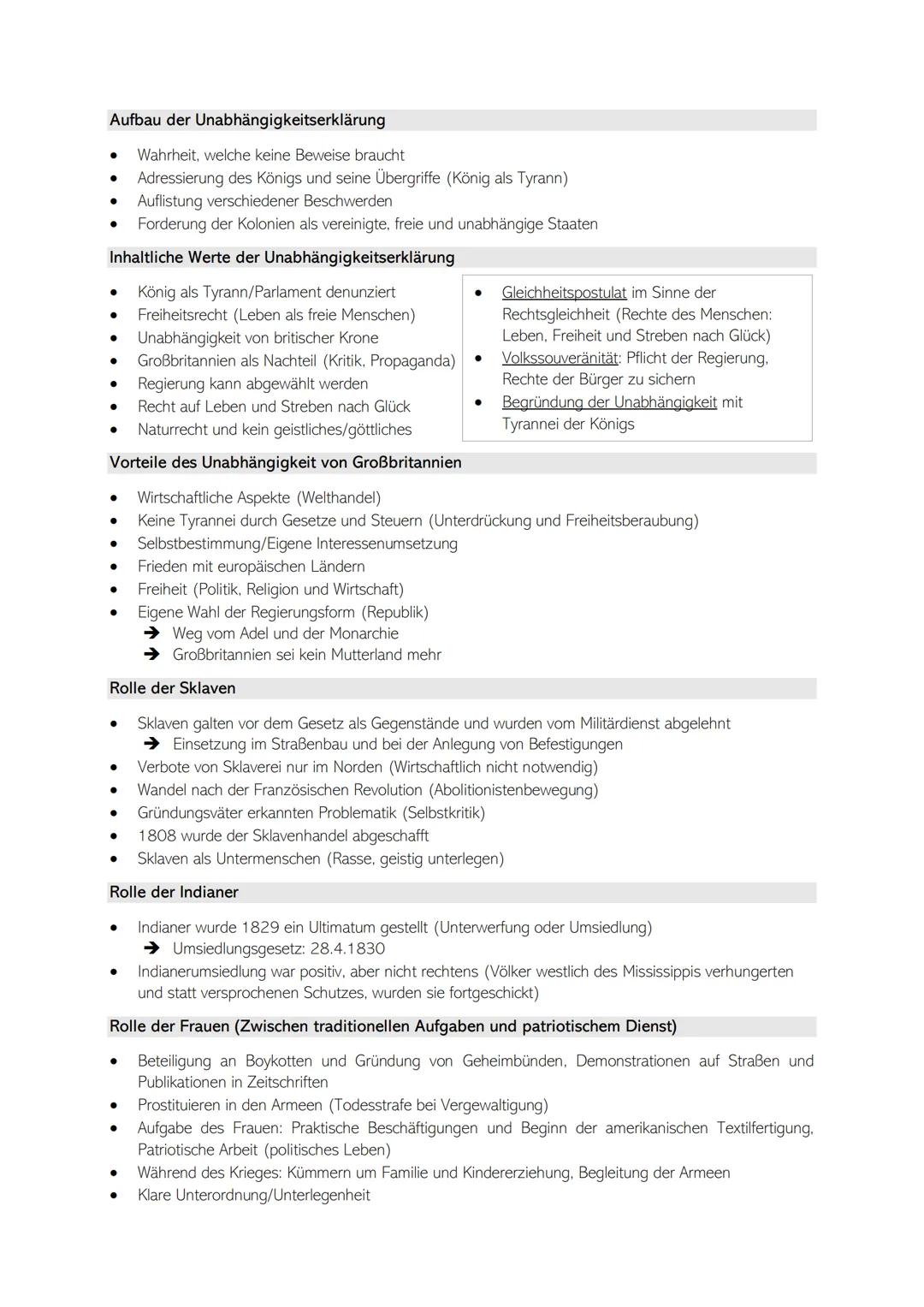 Q1 - 12.1 DIE AMERIKANISCHE UNABHÄNGIGKEIT („AMERICAN REVOLUTION")
●
●
●
●
●
●
GESCHICHTE - ABITUR
-
ZEITSTRAHL DES MODULS
VORGESCHICHTE DER