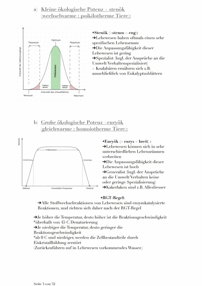 ÖKOLOGIE
Die Ökologie (= ungestörter Haushalt der Natur) ist eine Wissenschaft,
welche die Wechselbeziehung von Lebewesen und ihrer Umwelt
e
