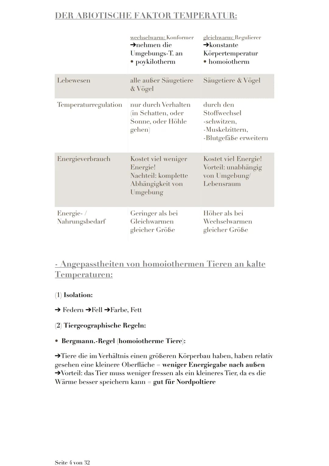 ÖKOLOGIE
Die Ökologie (= ungestörter Haushalt der Natur) ist eine Wissenschaft,
welche die Wechselbeziehung von Lebewesen und ihrer Umwelt
e