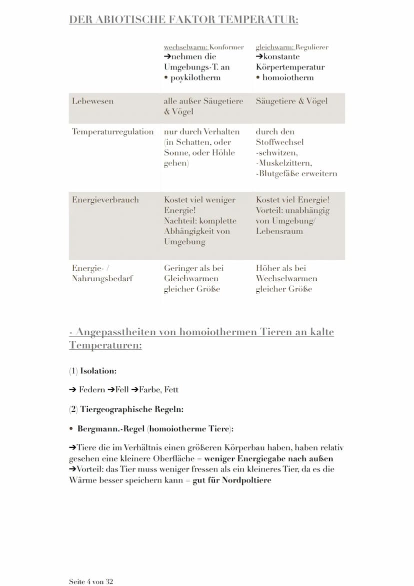 ÖKOLOGIE
Die Ökologie (= ungestörter Haushalt der Natur) ist eine Wissenschaft,
welche die Wechselbeziehung von Lebewesen und ihrer Umwelt
e
