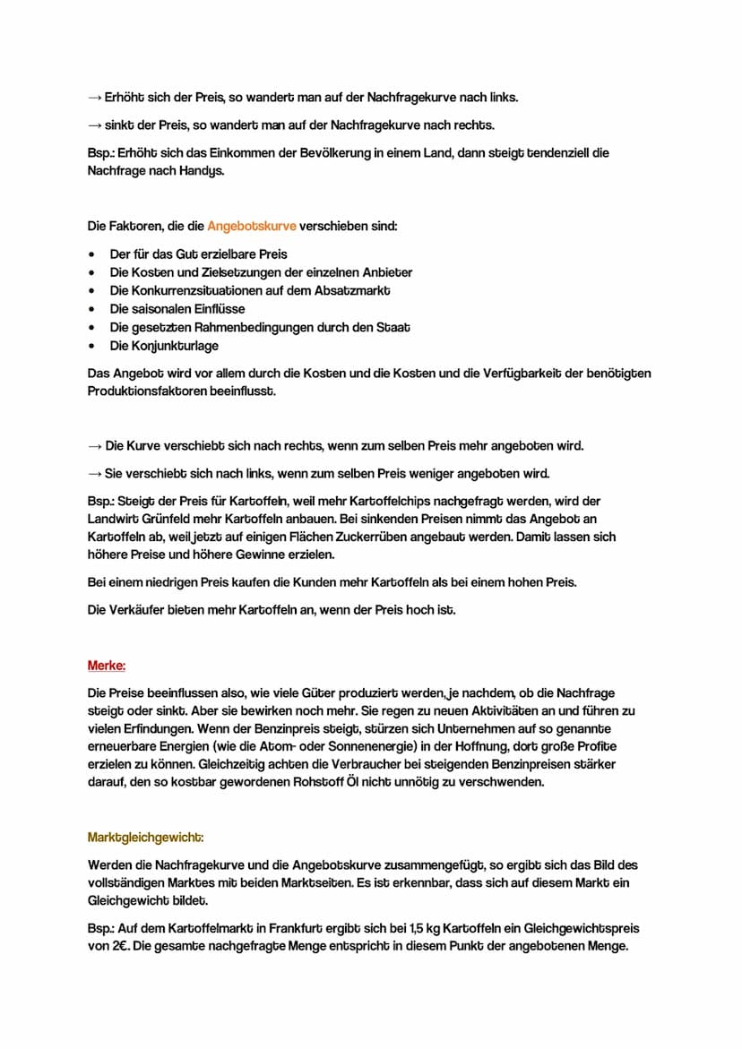 Markt & Marktformen:
●
●
Monopol (alleiniger Anbieter)
Oligopl (wenige Anbieter)
Polypol (viele Anbieter)
HILT
TAF 4
lernzettel
Definition v
