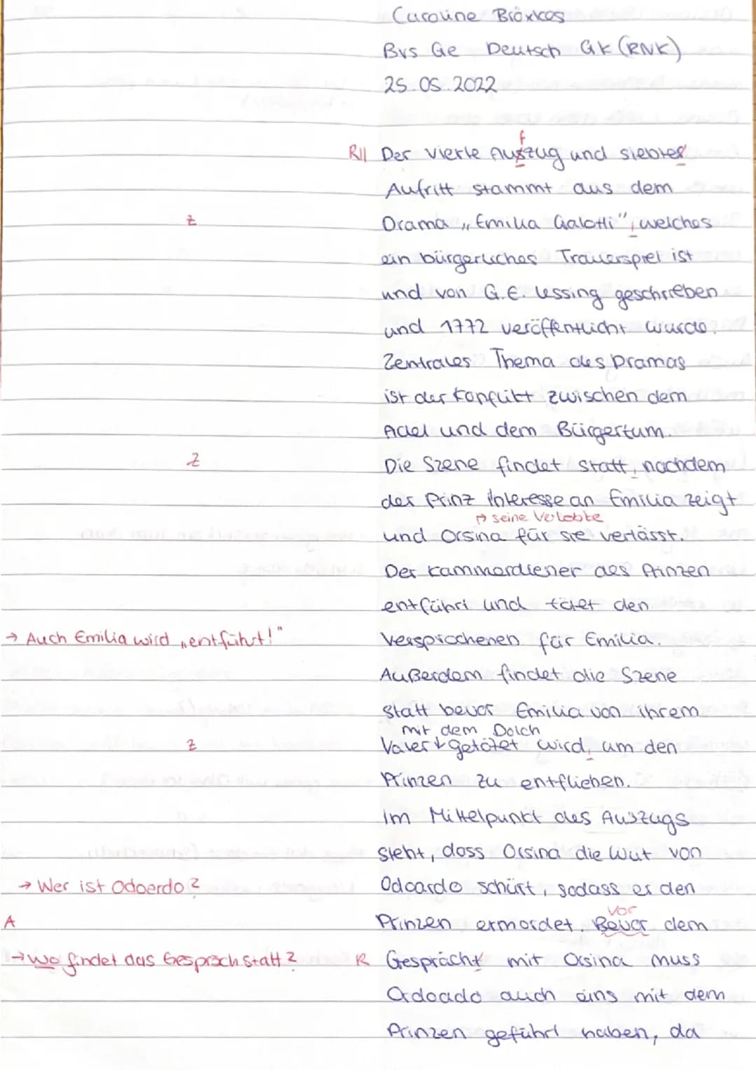 4. Kursarbeit Gk-D₁+3/SWF/RNK Jgst. 12
Frage
Frage
1 Untersuchen Sie zunächst die Gestaltung des Dialogs, indem Sie auf die Gesprächssituati
