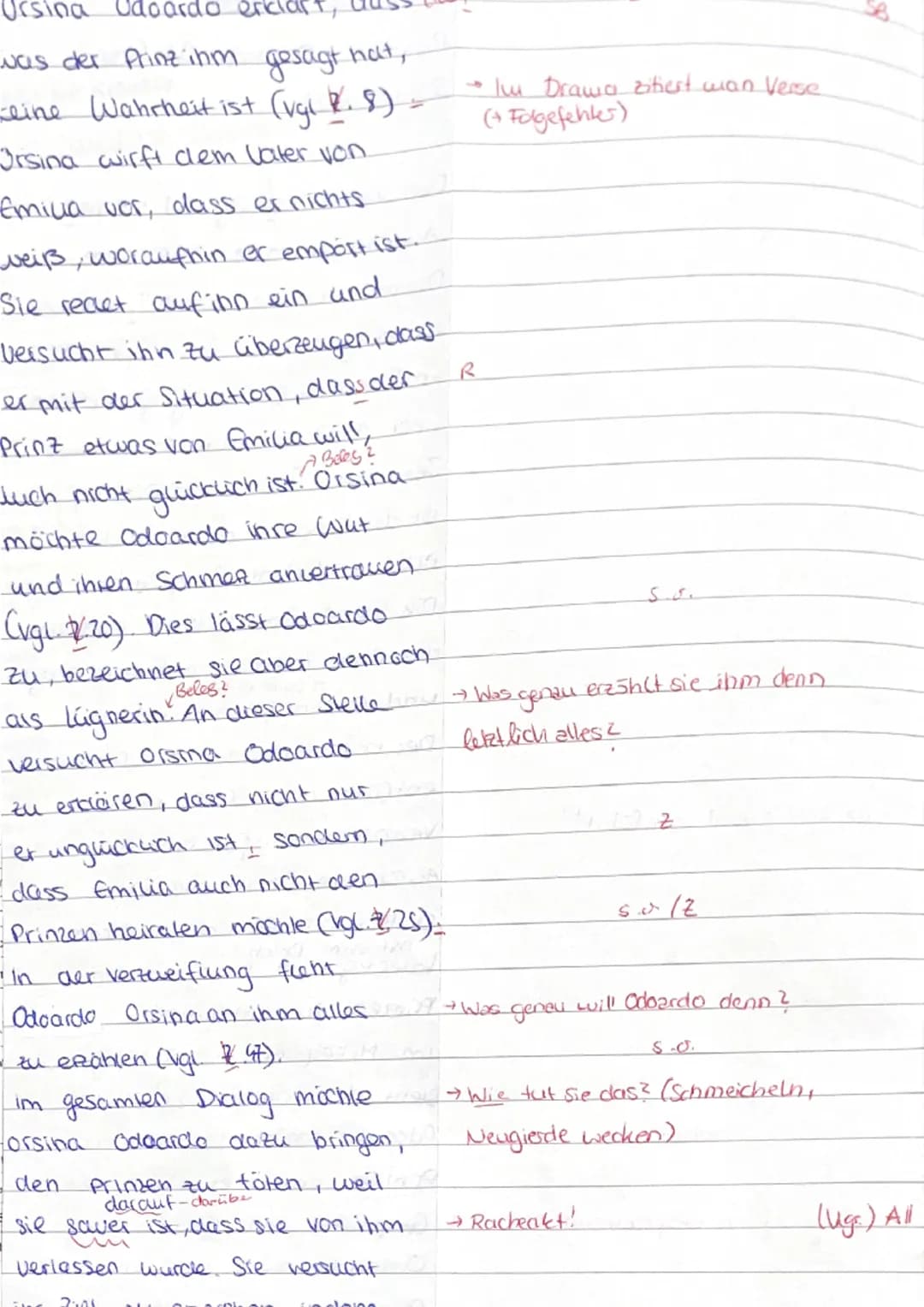 4. Kursarbeit Gk-D₁+3/SWF/RNK Jgst. 12
Frage
Frage
1 Untersuchen Sie zunächst die Gestaltung des Dialogs, indem Sie auf die Gesprächssituati