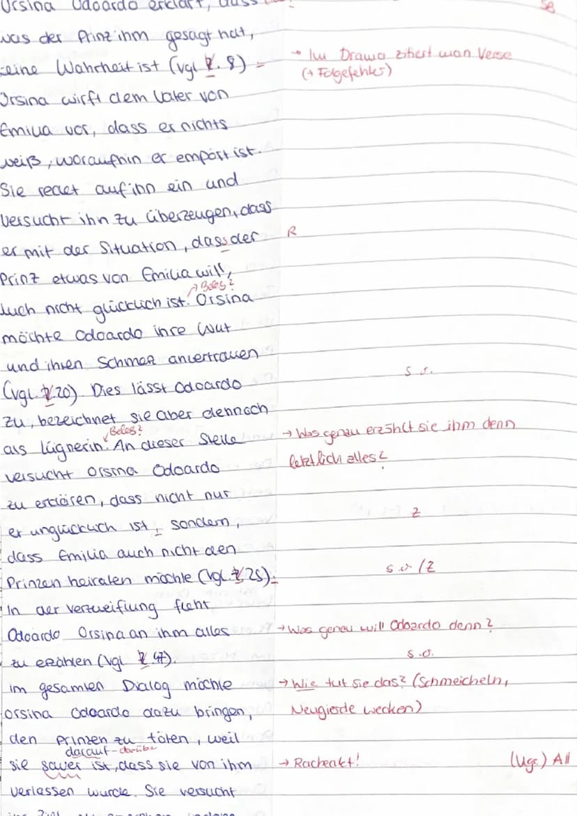 4. Kursarbeit Gk-D₁+3/SWF/RNK Jgst. 12
Frage
Frage
1 Untersuchen Sie zunächst die Gestaltung des Dialogs, indem Sie auf die Gesprächssituati