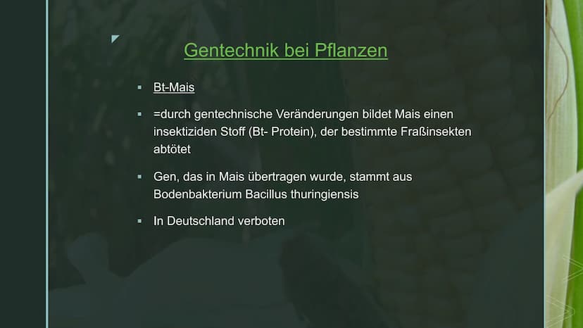 Gentechnik
Dürfen wir, was wir können?
D ■
■
■
Gliederung
Definition Gentechnik
Anwendungsbereiche & Beispiele
Genetische Grundoperationen
V