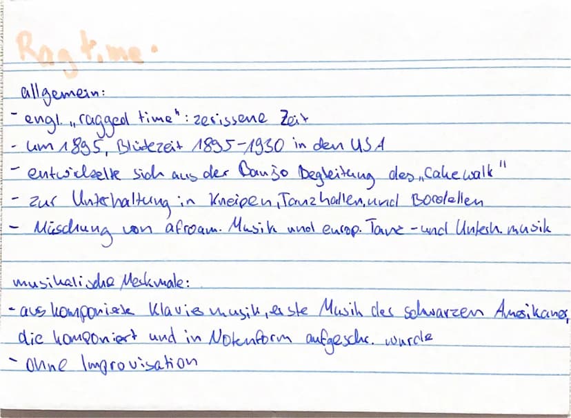 Worksong
allgemein:
- harte Sklavenarbeit z.B Rudern, Baumwoll feldes. Straßen-
und Schienen bau, im Bergwerk, im Haushalt der Weißen
musika