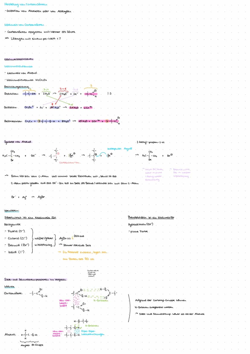 Alcleryde
Kowenwasserstoffgerüst mit Doppelbindung zwischen C-Atom und 0-Atom (Carbonylgruppe)
-am beteiligten C-Atom mindestens ein H-Atom
