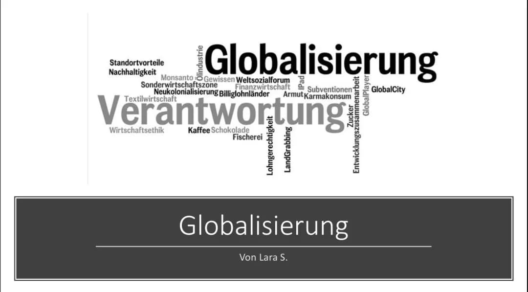 Globalisierung 