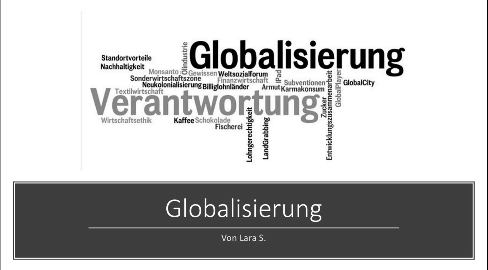 Standortvorteile
Nachhaltigkeit
Monsanto Gewissen Weltsozialforum
Sonderwirtschaftszone
Finanzwirtschaft
Neukolonialisierung Billiglohnlände
