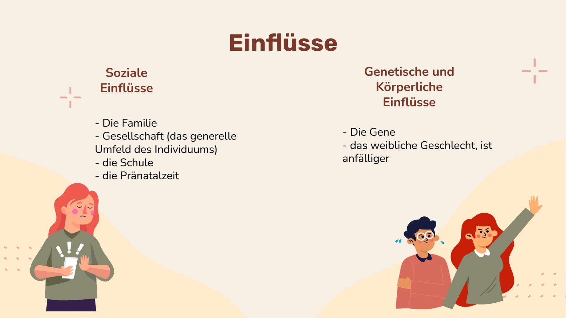 Essstörungen
Von: Leni-Melissa Mrzyglod
4- --
1.Einleitung
4.
Inhaltsverzeichnis
Psychoanalyse
2.Arten von
ES
5.Erziehung
3.Einflüsse +
01
E